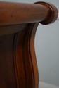 65408: ETHAN ALLEN Queen Size Walnut Finish Sleigh