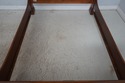 65408: ETHAN ALLEN Queen Size Walnut Finish Sleigh