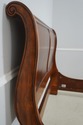 65408: ETHAN ALLEN Queen Size Walnut Finish Sleigh