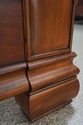 65408: ETHAN ALLEN Queen Size Walnut Finish Sleigh