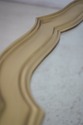 68558: LABARGE Brass Frame Glass Top Coffee Table