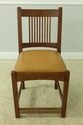 55929EC: STICKLEY Mission Oak Arts & Crafts Chair