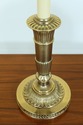  49266EC: ROBERT ABBEY Tall Regency Brass Table La