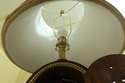 L32859EC: MAITLAND SMITH Clock Face Lamp w. Shade 