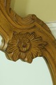 32850EC: French Style Fruitwood Carved Mirror