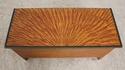 L55900EC: DAVID SMITH Bench Made Grain Painted Bla
