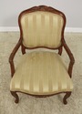 F55885EC: French Style Upholstered Open Armchair