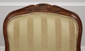 F55885EC: French Style Upholstered Open Armchair