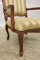 F55885EC: French Style Upholstered Open Armchair