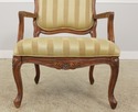 F55885EC: French Style Upholstered Open Armchair