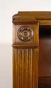 68475: Chippendale Style Mahogany Open Bookcase