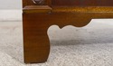 68475: Chippendale Style Mahogany Open Bookcase