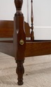 68543: Queen Size Cherry 4 Post Poster Bed