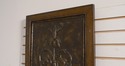 68611: THEODORE ALEXANDER Embossed Bronze Hanging 