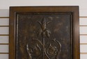 68611: THEODORE ALEXANDER Embossed Bronze Hanging 