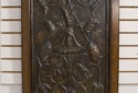68611: THEODORE ALEXANDER Embossed Bronze Hanging 