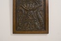 68611: THEODORE ALEXANDER Embossed Bronze Hanging 