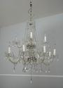 F68535: SCHONBEK Hand Crafted 11 Arm Crystal Chand