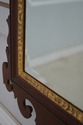 68629: Chippendale Custom Quality Beveled Glass Ma