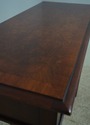 L68632: Chippendale Style Burl Walnut & Mahogany S