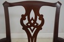 L68592: Set of 4 HENKEL HARRIS Mahogany Model no.1