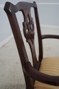 L68592: Set of 4 HENKEL HARRIS Mahogany Model no.1