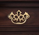68616: HENKEL HARRIS Walnut Blind Door Secretary D