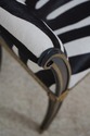 L68646: MAITLAND SMITH 8105-42 Zebra Print Bench ~