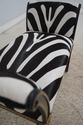 L68646: MAITLAND SMITH 8105-42 Zebra Print Bench ~