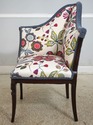 68668: Pair Stunning Newly Upholstered Vintage Cor