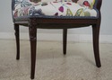 68668: Pair Stunning Newly Upholstered Vintage Cor