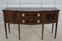 L68532: STICKLEY Federal Style Inlaid Mahogany Sid