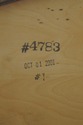 L68532: STICKLEY Federal Style Inlaid Mahogany Sid