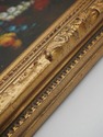 F73327: Oil On Board Floral Still Life Painting Ar