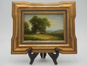 LF73332: Pair Of Oil On Board Landscape Paintings 