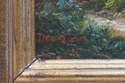 LF73331: Pair Of Oil On Board Woodland Landscape P