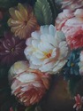 LF73326: Pair Of Floral Still Life Oil On Board Pa