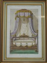F73323: Set of 4 French 18th Century Hand Colored 