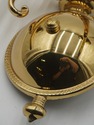 F73307: Pair Colonial Williamsburg Style Brass Lig
