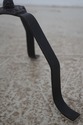 LF73350: Vintage Colonial Style Iron & Hobnail Gla