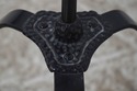 LF73350: Vintage Colonial Style Iron & Hobnail Gla
