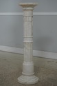 F73296: Italian Neoclassical White Marble Pedestal