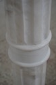 F73296: Italian Neoclassical White Marble Pedestal