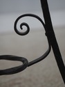 LF73352: Wrought Iron Base 19th Century Copper Bas