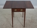 F73343: Antique 19th C. Mahogany Drop Leaf Pembrok