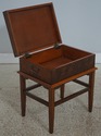 L73338: Burl Wood Lidded Box On Stand