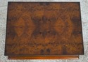 L73338: Burl Wood Lidded Box On Stand