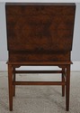 L73338: Burl Wood Lidded Box On Stand