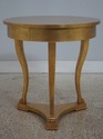 73336: Gold Painted 2 Tier 1 Drawer Empire End Tab
