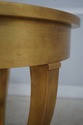 73336: Gold Painted 2 Tier 1 Drawer Empire End Tab